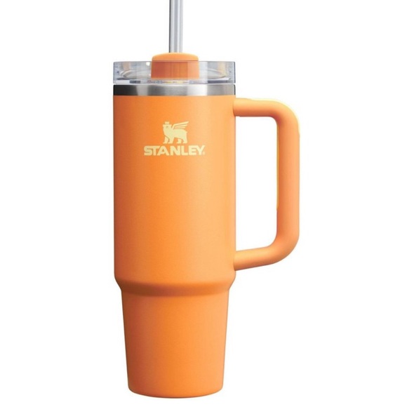 NWT Stanley 30 oz Stainless Steel H2.0 Flowstate Quencher Tumbler Marigold